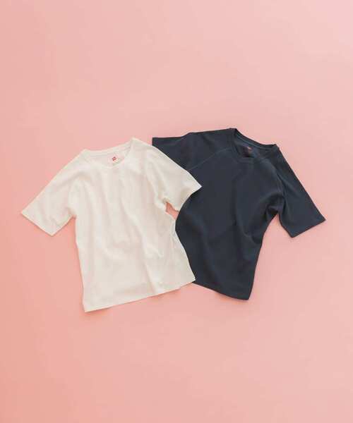 tシャツ 「別注」「Hanes」2パック Tシャツ レディース BEAUTY&YOUTH UNITED ARROWS｜【別注】<Hanes>2パック Tシャツ