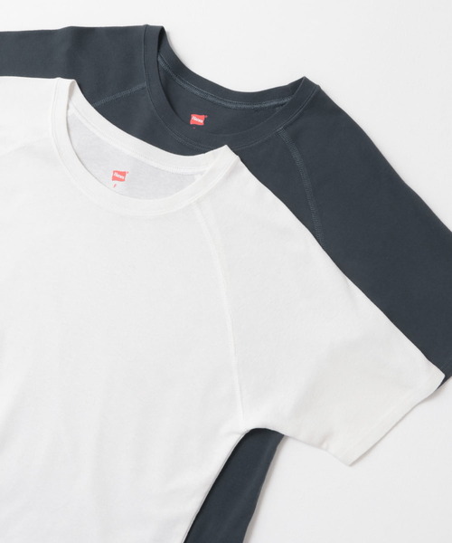 Hanes tシャツ 「別注」HANES×DOORS 2P RaglanSleeve T-shirts