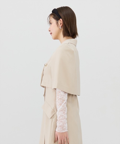 ケープデザインショートジャケット - resil - Aga｜YAMADAYA STORE
