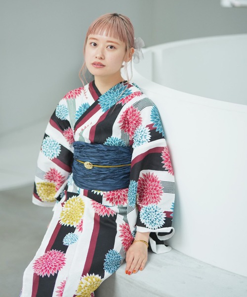 ゆずニコ♡様ご希望商品13冊セット SOUBIEN 浴衣 レディース セット レトロ 浴衣セット 大人 3点