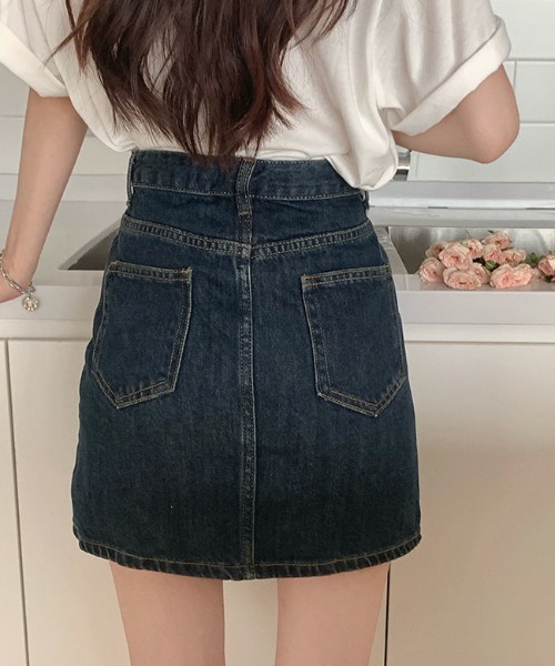 未使用❤︎ earth デニム　ミニ　スカート　台形　タイト　ブルー 楽天市場】【SALE／50%OFF】ミニスカート デニムスカート