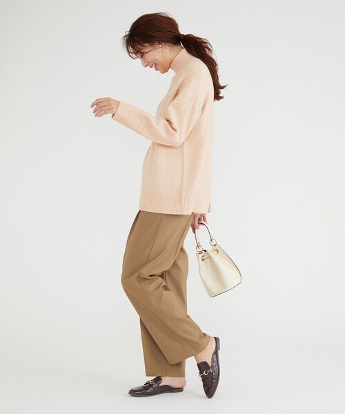 「Feroux」 長袖ニット F グレー レディース_画像3