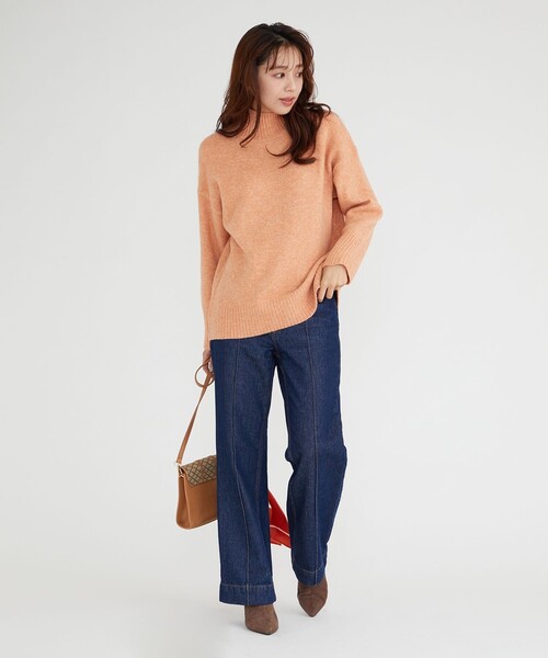 「Feroux」 長袖ニット F グレー レディース_画像6