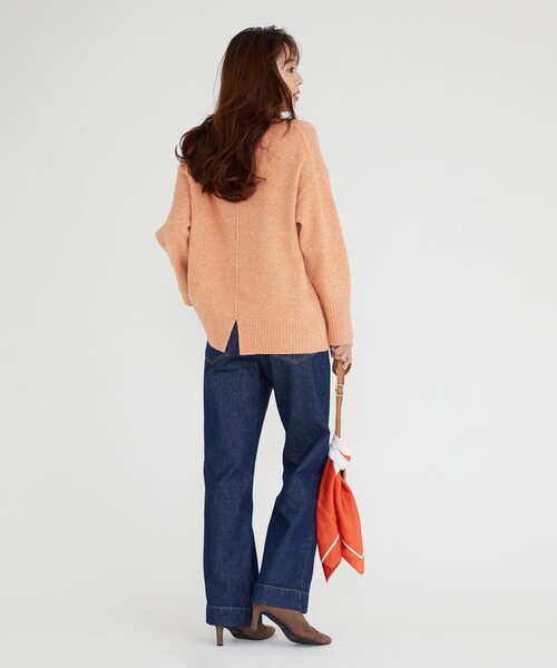 「Feroux」 長袖ニット F グレー レディース_画像7