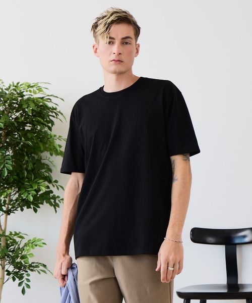 【美品】  Jeans Tシャツ ブラック JEANS MATE（ジーンズメイト） スマホショルダー tシャツ 速乾 「汗