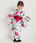 甚平 浴衣 「キッズ」2way セパレート浴衣...の詳細画像3