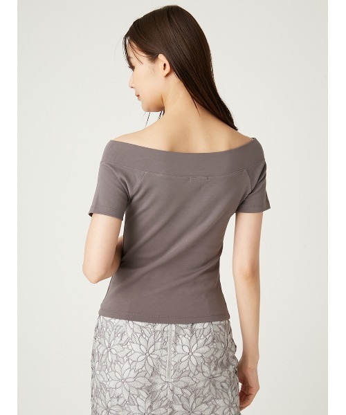フレイアイディー⭐︎カットソー FRAY I.D tシャツ オフショルダーカットソー／ウォッシャブル