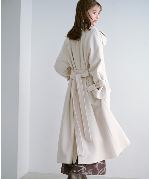 SNIDEL（スナイデル） コート 0 アイボリー レディース : ZOZOTOWN