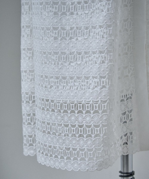 ERADIE（エラディエ） ワンピース Border Chemical lace Shirt One 
