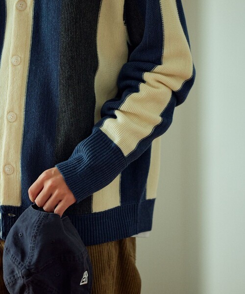 TOWNCRAFT（タウンクラフト） ニットカーディガン SMALL ブルー メンズ