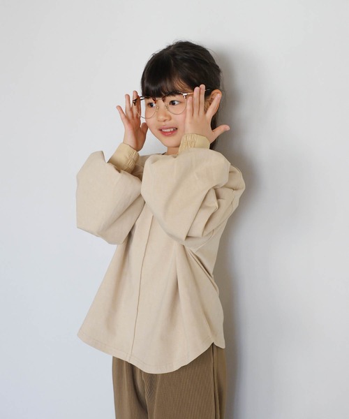 tシャツ ボリュームスリーブカフスデザインカットソー キッズ 子供服 男の子 女の子 | Bonjour Sagan
