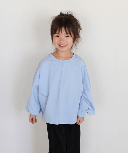 tシャツ ボリュームスリーブカフスデザインカットソー キッズ 子供服 男の子 女の子 | Bonjour Sagan | 02