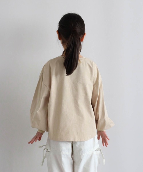 tシャツ ボリュームスリーブカフスデザインカットソー キッズ 子供服 男の子 女の子 | Bonjour Sagan | 08