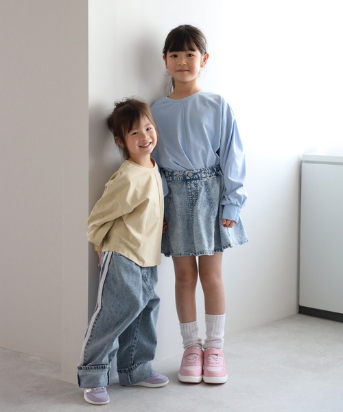 tシャツ ボリュームスリーブカフスデザインカットソー キッズ 子供服 男の子 女の子 | Bonjour Sagan | 03