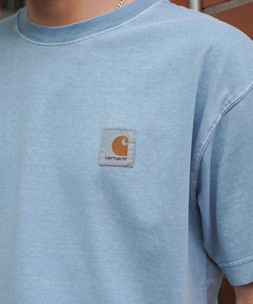 【Carhartt】カーハート Tシャツ ブルー XL 新品 carhartt カーハート青 ブルー 半袖 Tシャツ 正規品