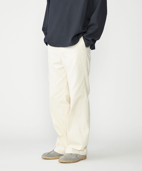 SHIPS.me コーデュロイパンツ - オフホワイト メンズ : ZOZOTOWN Yahoo