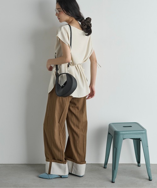 【Naptime. 】ハーフムーンBAG ラバーキーホルダーセット THE Yon ショルダーバッグ バッグ ポーチセットハーフムーン