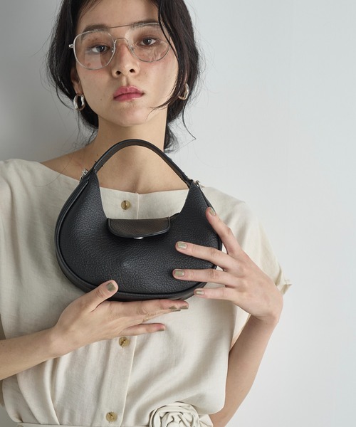 バッグ YaaSun THE Yon ショルダーバッグ バッグ ポーチセットハーフムーン