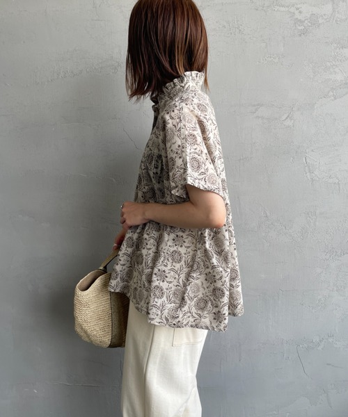 SOIL(ファッション) ブラウス シャツ 「SOIL/ソイル」 コットン