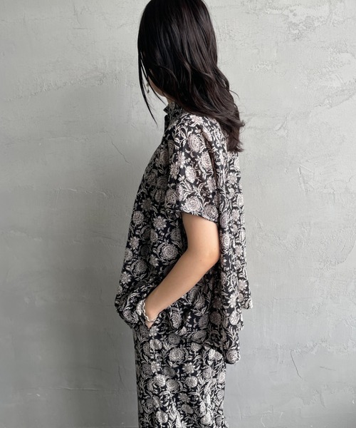 SOIL(ファッション) ブラウス シャツ 「SOIL/ソイル」 コットン