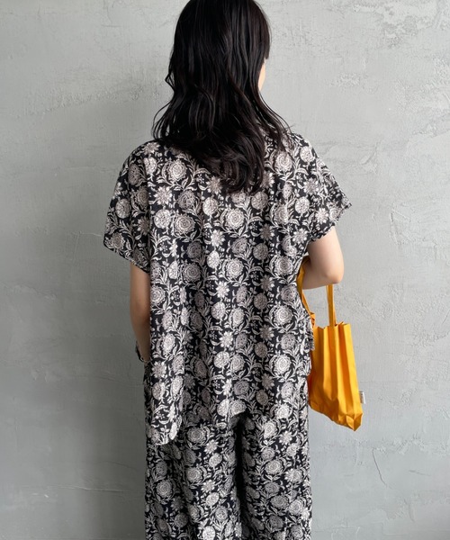 SOIL(ファッション) ブラウス シャツ 「SOIL/ソイル」 コットン
