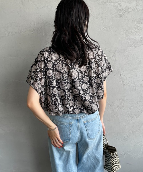 SOIL(ファッション) ブラウス シャツ 「SOIL/ソイル」 コットン