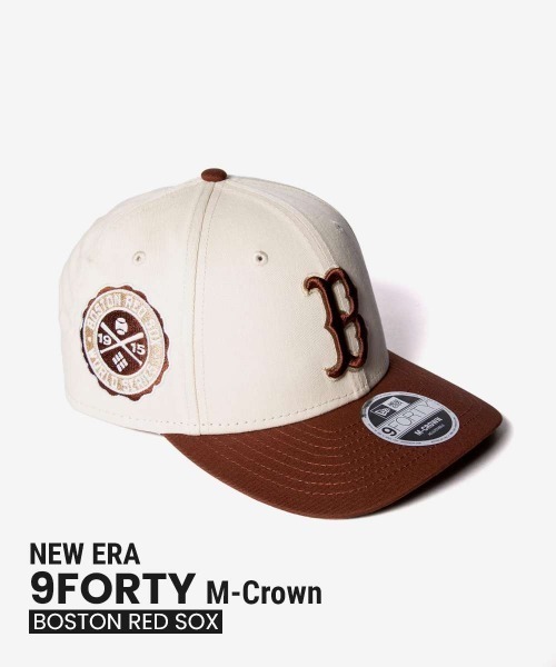 NEW ERA（ニューエラ） キャップ 帽子 NEW ERA 9FORTY REDSOX CAP MLB