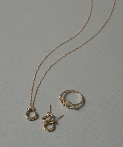 ピアス ホースシューピアス K10（両耳） レディースの画像