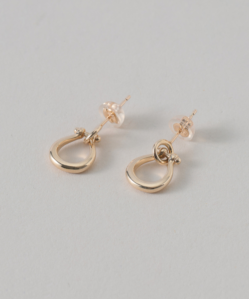 ピアス ホースシューピアス K10（両耳） レディースの画像