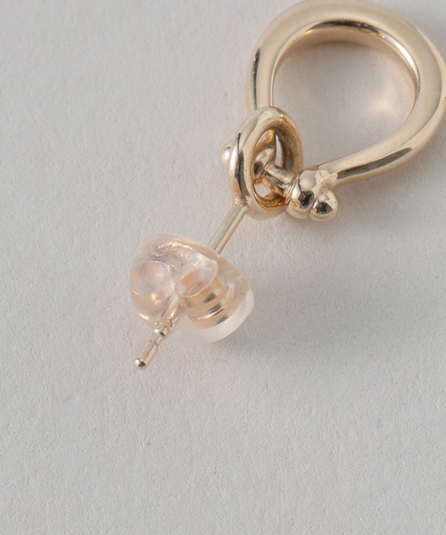 ピアス ホースシューピアス K10（両耳） レディースの画像