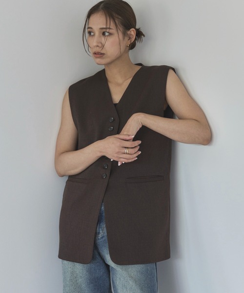 feepur（フェピュール） ベスト ジレ 「セットアップ可」コンフォート