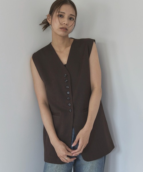 feepur（フェピュール） ベスト ジレ 「セットアップ可」コンフォート