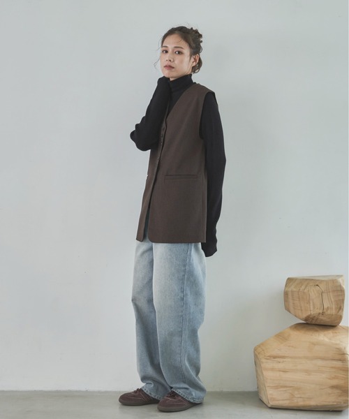 feepur（フェピュール） ベスト ジレ 「セットアップ可」コンフォート