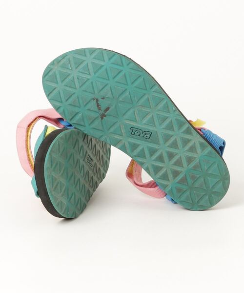 「Teva」 フラットサンダル 23cm ブラック レディース_画像3