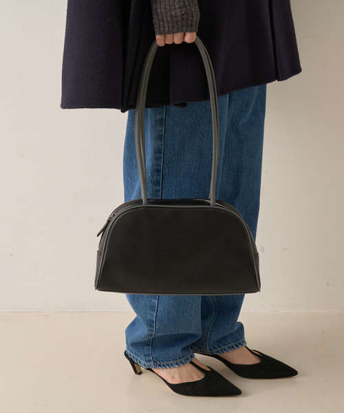 Rouge vif（ルージュ ヴィフ） ボストンバッグ パイピングロング