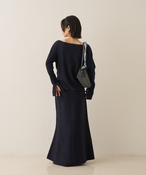 Rouge vif（ルージュ ヴィフ） ボストンバッグ パイピングロング