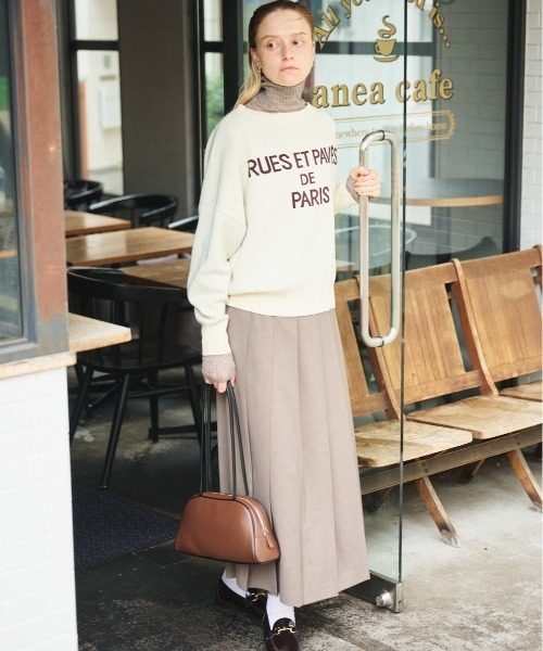 Rouge vif（ルージュ ヴィフ） ボストンバッグ パイピングロング