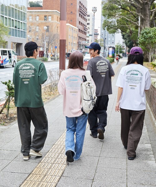 「FREAK'S STORE」 半袖Tシャツ SMALL ピンク メンズ
