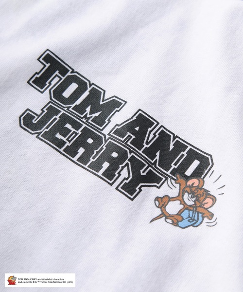 tシャツ 「72」「TOM＆JERRY/トムとジェリー」ハートデザイン