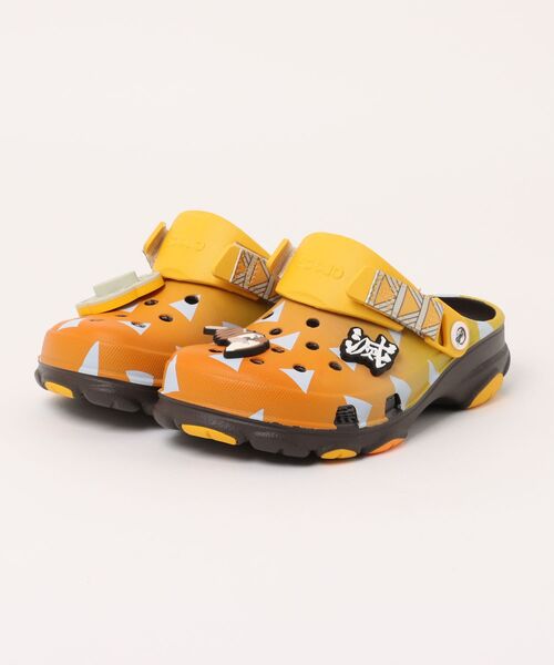 Crocs 鬼滅の刃コラボ 善逸モデル クロックス 「鬼滅の刃」 善逸 オールテレイン クロッグ 靴 通販