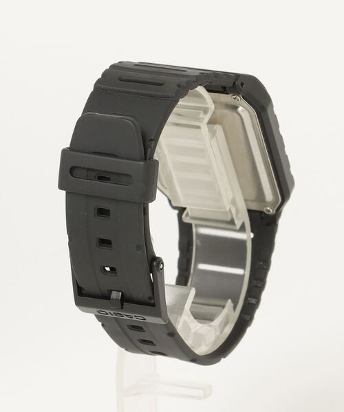 「CASIO」 デジタル腕時計 - ブラック メンズ