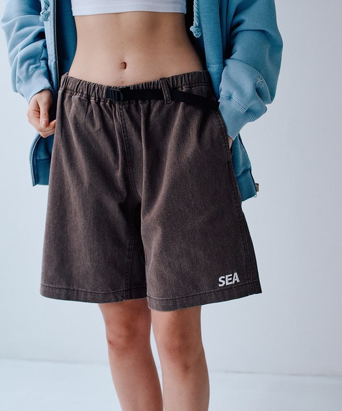 WIND AND SEA（ウィンダンシー） パンツ SEA ESS SHORT メンズ