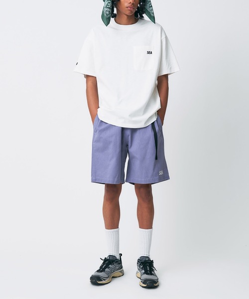 WIND AND SEA（ウィンダンシー） パンツ SEA ESS SHORT メンズ