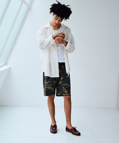 WIND AND SEA（ウィンダンシー） パンツ SEA ESS SHORT メンズ
