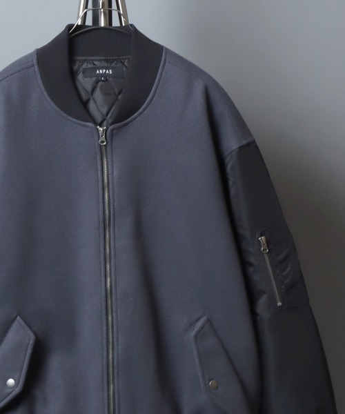 ANPAS（アンパス） ma1 ma-1 メンズ レディース : ZOZOTOWN Yahoo!店