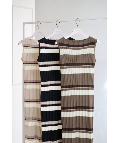 Her lip to 「Her to」 ニットワンピース S ブラック レディース