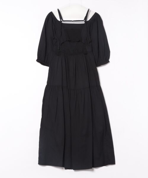 dazzlin（ダズリン） 7分袖ワンピース SMALL ブラック レディース