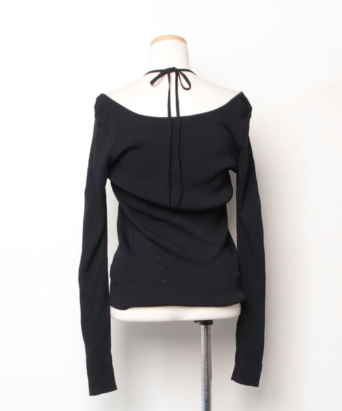 「styling/」 長袖ニット ONE SIZE ブラック レディース_画像2