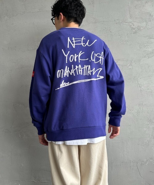 「Manhattan Portage」 スウェットカットソー S アイボリー レディース_画像4