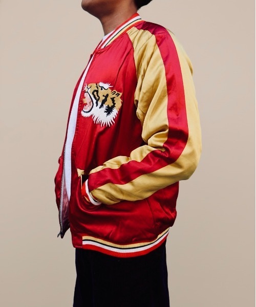 HOUSTON スカジャン Lサイズ HOUSTON（ヒューストン） スカジャン HOUSTON / RAYON SOUVENIR JACKET